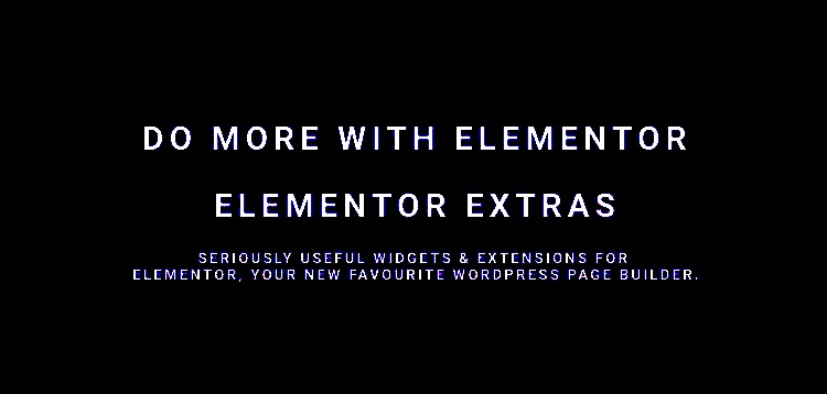 Elementor Extras v1.6.3 – Do more with Elementor