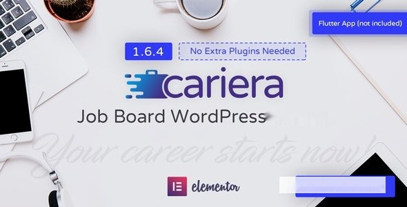 Cariera v1.6.4 – Job Board WordPress Theme