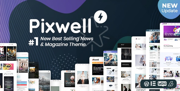 Pixwell v7.2 – Modern Magazine