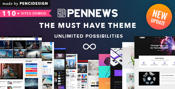 PenNews v6.6.4 – News/ Magazine/ Business/ Portfolio
