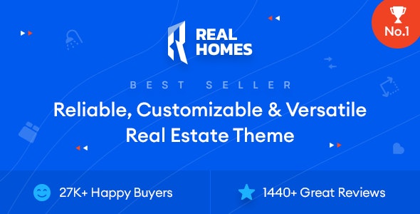 Real Homes v3.21.0 – WordPress Real Estate Theme