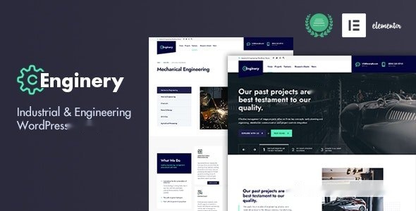 Enginery v1.4 – Industrial & Engineering WP theme